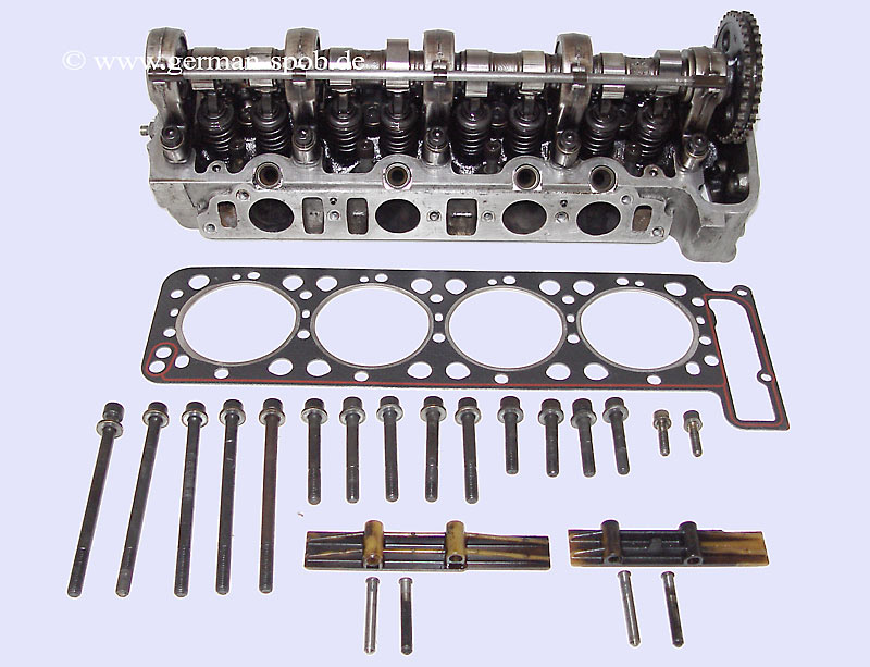 ZYLINDERKOPF - LINKS, 5-8, M117 V8, W116 450SE, R107 450SL, 1.SERIE ...