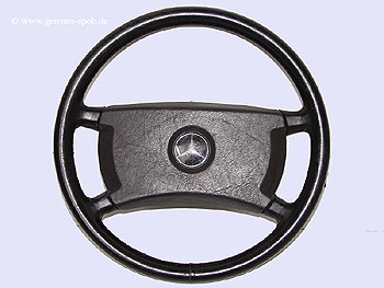 STEERING WHEEL  LEATHER  400MM, NEU  190 W201, W124, W126, W140, W123, C123