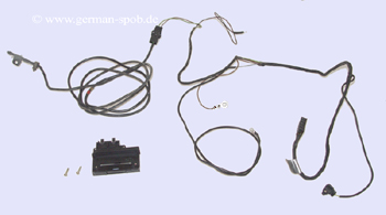 OUTDOOR TEMPERATURE - MOUNTING SET  CABRIOLET (A124), COUPE (C124), E-Klasse (W124), E-Klasse Cabriolet (A124), E-Klasse Coupe (C124), E-Klasse Kombi (S124), G-Klasse (W463), G-Klasse Cabrio (W463), Kombi (S124), Stufenheck (W124)