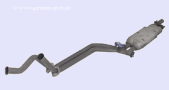 EXHAUST PIPE FRONT -  WITH CATALYSER  COUPE C124, E-Klasse W124, E-Klasse Coupe C124, E-Klasse Kombi S124, Kombi S124, Stufenheck W124