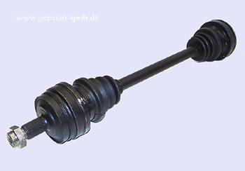 2 AXLE SHAFT - REAR AXLE, ABS ASD REGENERATED  Stufenheck (W124), COUPE (C124) ,Kombi (S124), SL (R129) 
