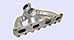 EXHAUST MANIFOLD - M111, C180, E200, E220, REGENERATED