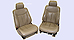 INTERIOR - SEATS LEATHER, W140 CREME, 221, 303, 405, 873