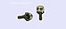 NOZZLE - HEADLIGHT WASHER, CHROMED