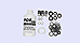 MOUNTING SET - A/C, R12 to R134a