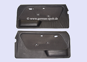 T&UUML;RVERKLEIDUNG SET W123 23 280 COUPE VELOUR  COUPE C123 230 280