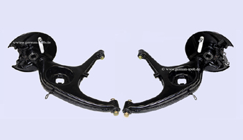 SCHR&Auml;GLENKER & RADNABE | HINTEN SET R+L W116, W123, R107, W126 | REGENERIERT | QUERLENKER | DREIECKSLENKER  Mercedes , 
S-KLASSE W126 SE SEL 
, 
S-KLASSE W116 SE SEL
, 
SL R107, SLC C107
, 
/8 W114, W115
, 
W123, S123, C123
, 
 C123