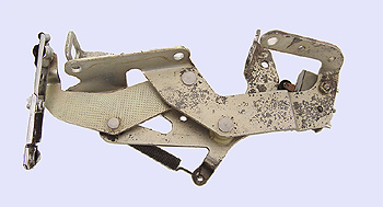 Lagerbock | Kulissenhebel, M102 W201 W124 W460 W461, Mit M102 Motoren  (Mercedes-Benz: A1020708524)